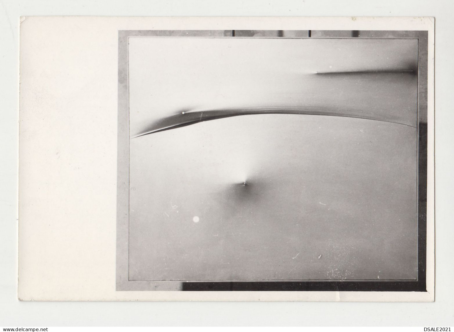 Abstract Picture On The Wall, Vintage Odd Orig Photo 12.7x8.7cm. (30702) - Gegenstände