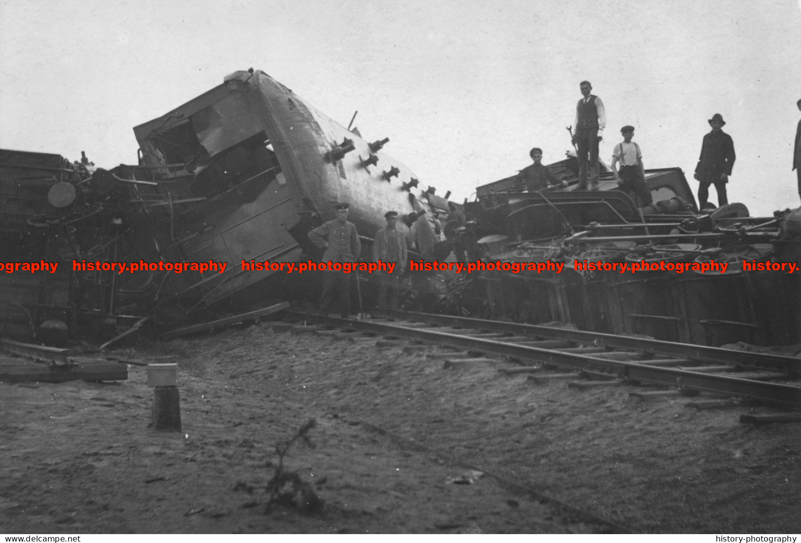 F010151 Schopfurt. Railway Accident. 1923 - REPRODUCTION - Autres & Non Classés