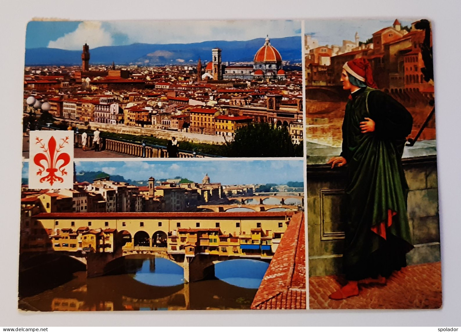 FIRENZE-Toscana-Italy-FLORENCE-Tuscan-Vintage Photo Postcards-used With Stamp-1976 - Firenze