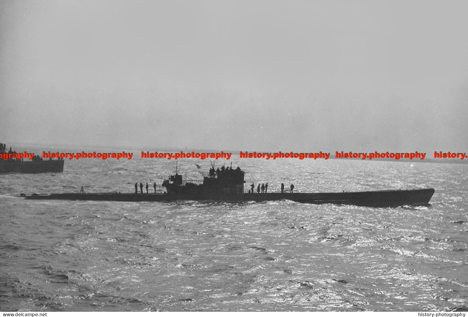 F010119 Captured German Submarine U 234. Portsmouth - REPRODUCTION - Autres & Non Classés