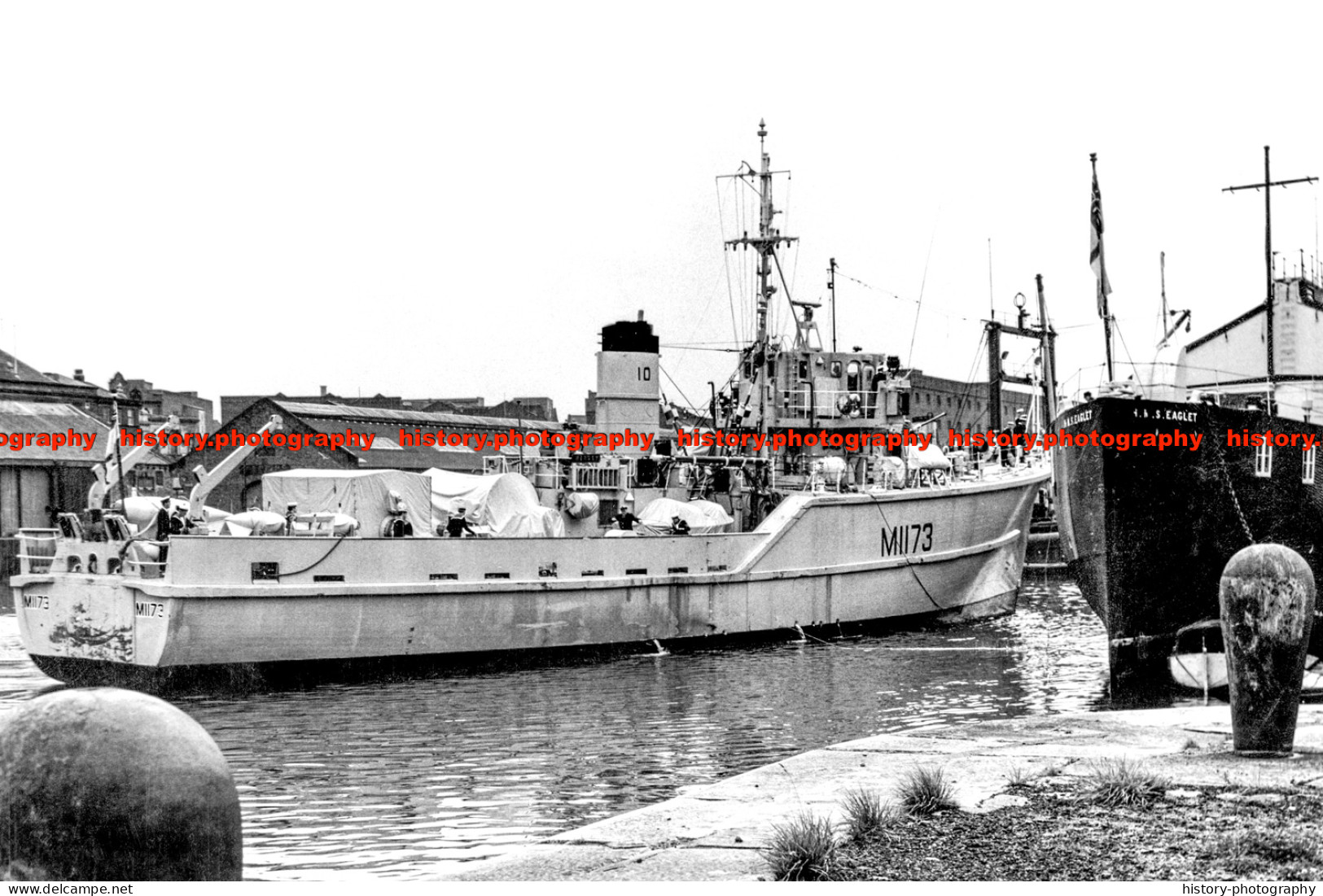 F010095 HMS Mersey. British Minesweeper - REPRODUCTION - Andere & Zonder Classificatie