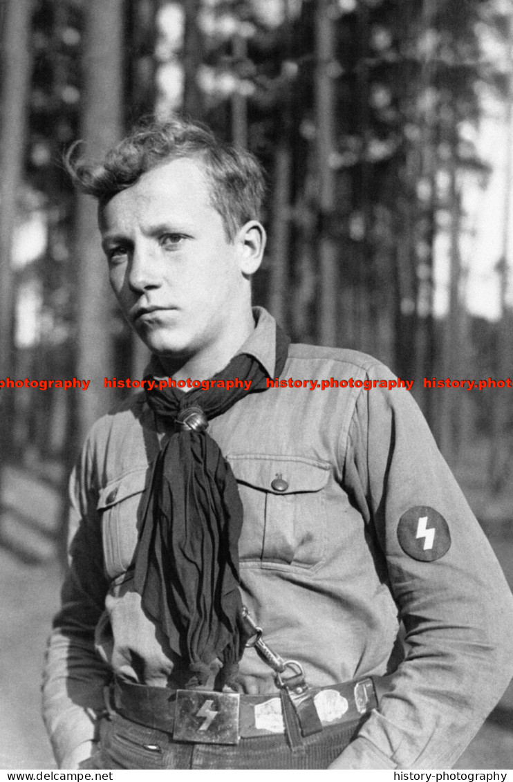 F010063 Member Of Hitler Youth - REPRODUCTION - Autres & Non Classés