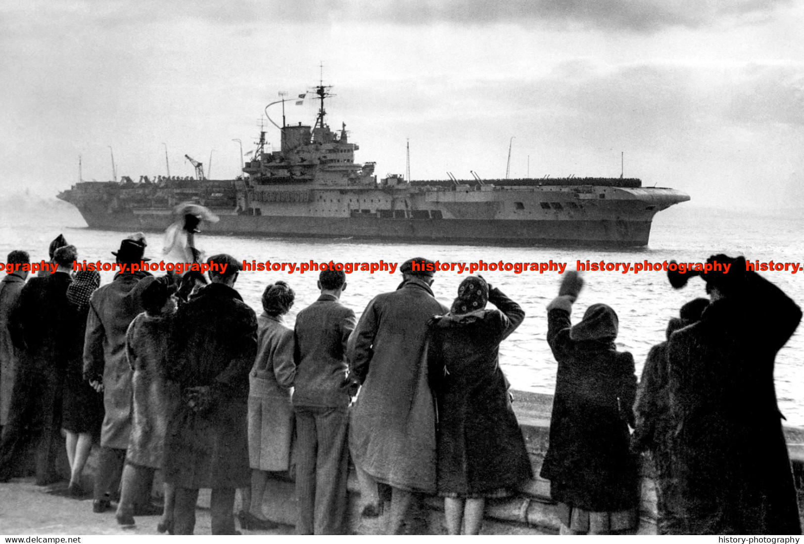 F010053 HMS Formidable. British Aircraft Carrier - REPRODUCTION - Andere & Zonder Classificatie