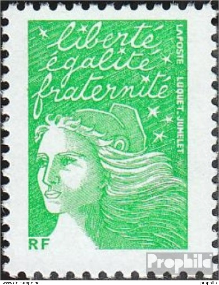 Frankreich 3673I A X (kompl.Ausg.) Normales Papier Postfrisch 2004 Marianne - Unused Stamps