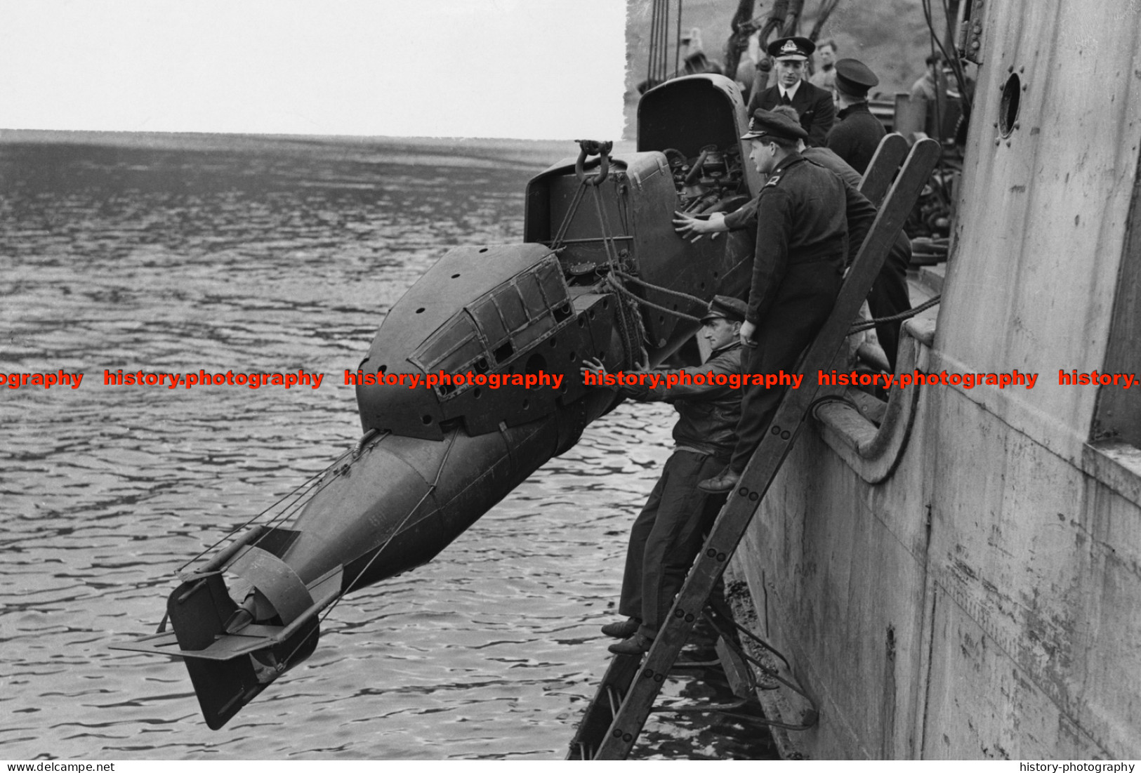 F009944 British Human Torpedo. Chariot. WW2 - REPRODUCTION - Autres & Non Classés