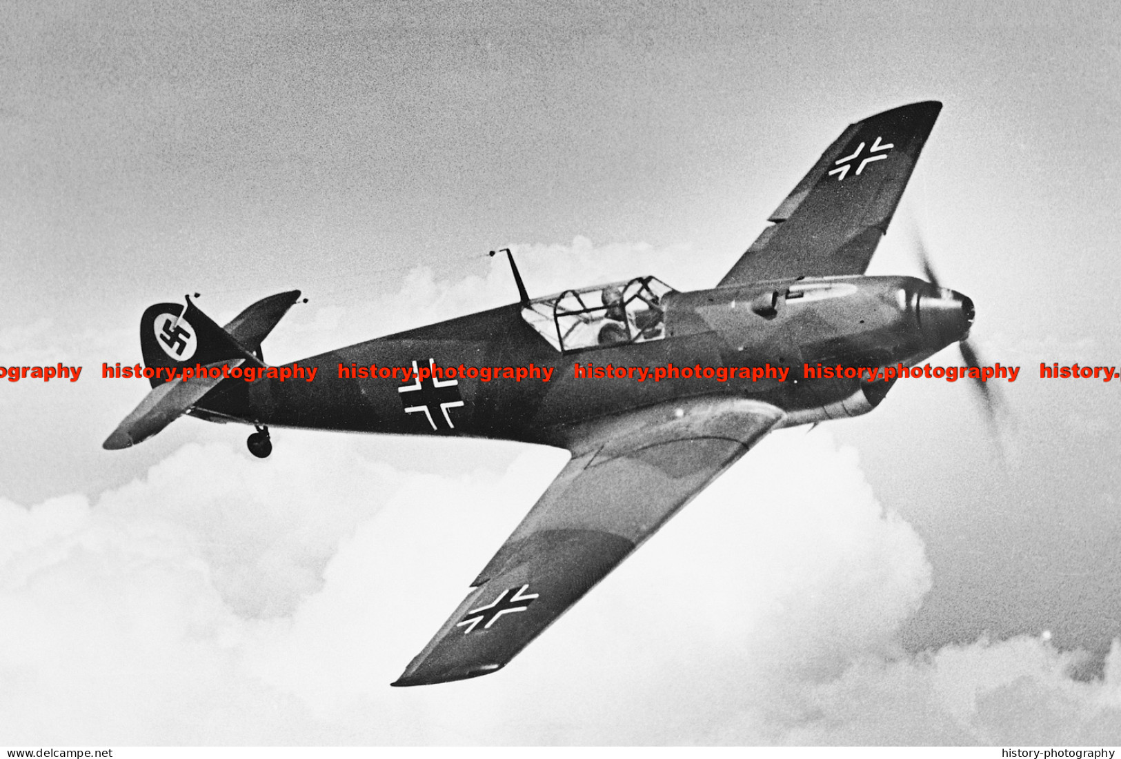 F009912 Messerschmitt BF 109B 1. German Aircraft - REPRODUCTION - Autres & Non Classés