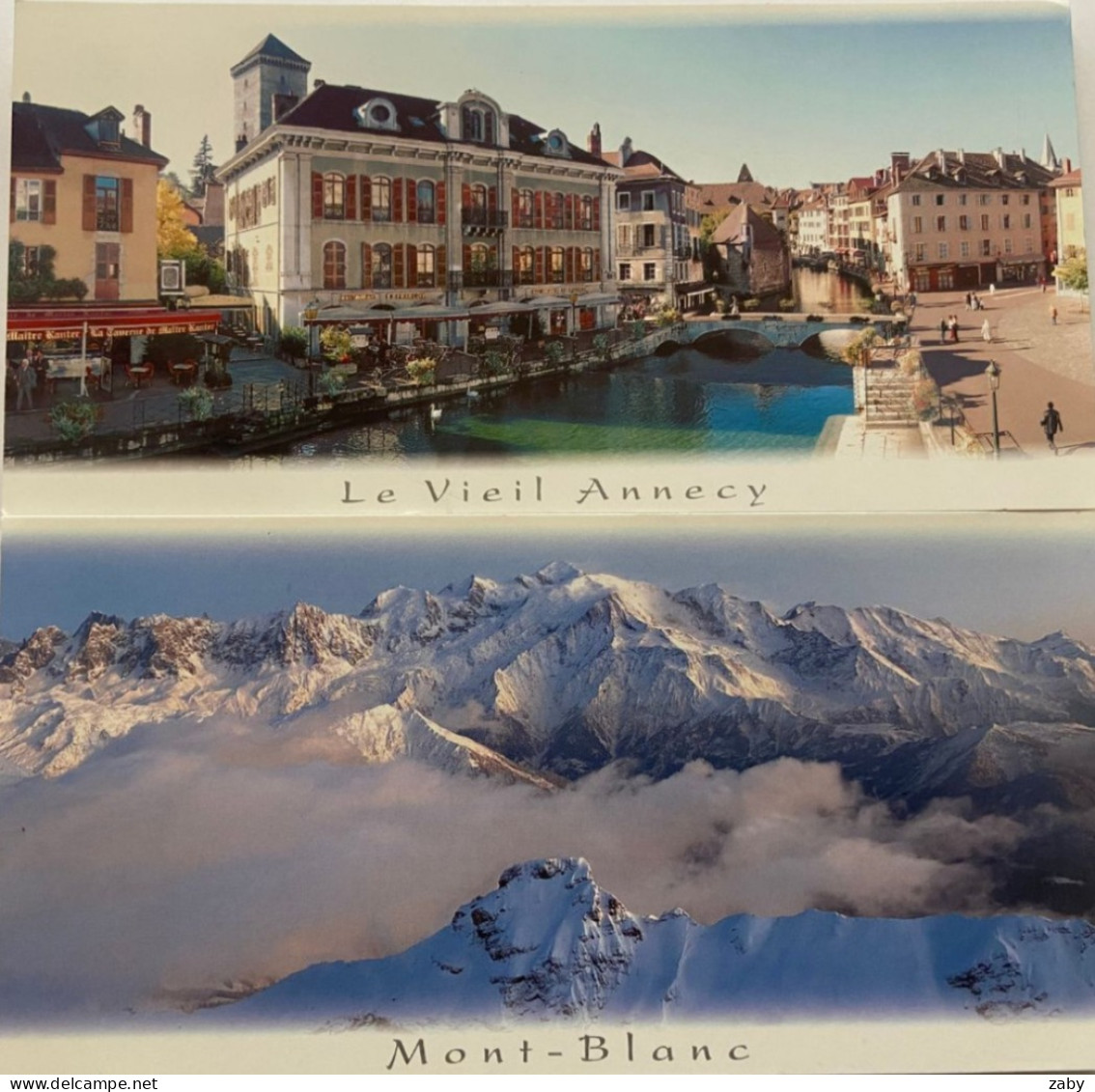 Le Vieil Annecy Et Le Mont Blanc - Annecy