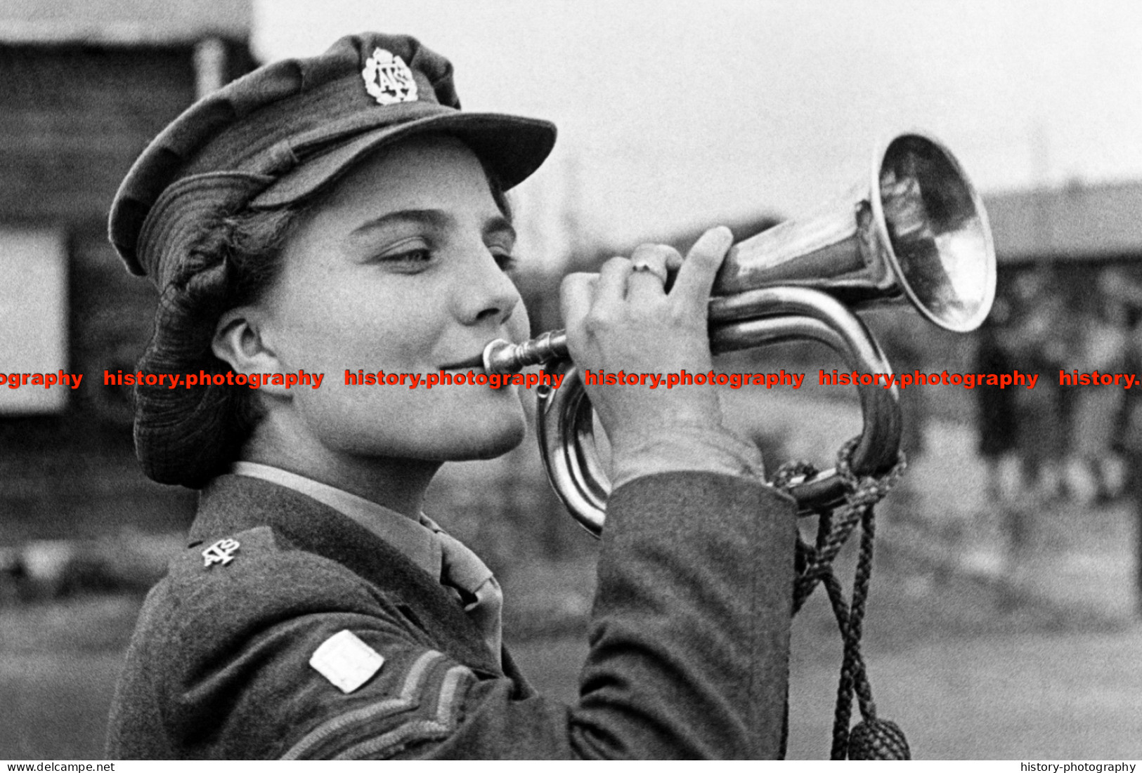 F009891 ATS Girl. WW2 - REPRODUCTION - Autres & Non Classés