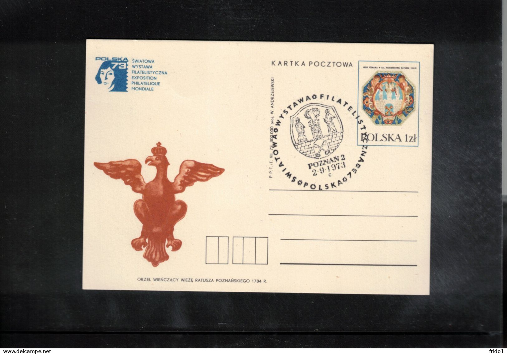 Poland/ Polska 1973 Astronomy - 500th Anniversary Of The Birth Of Nicolaus Kopernicus-World Philatelic Exhibition Poznan - Astronomy