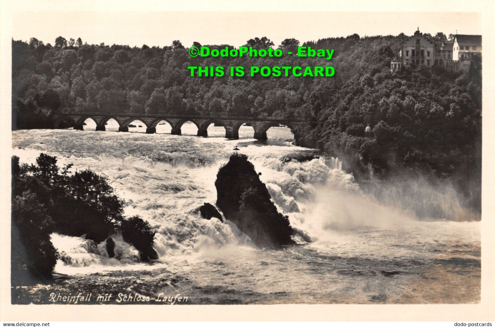 R429510 Rheinfall Mit Schloss Laufen. 2293. L. Bleulers Erben. Schloss Laufen Am - Mundo