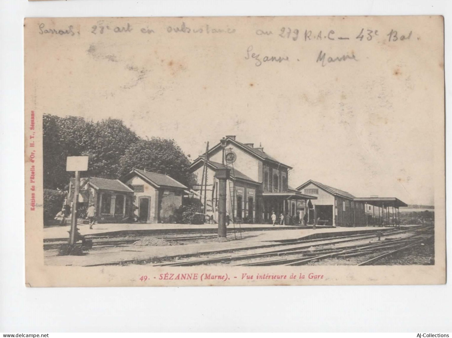 AJC - Sézanne - Vue Interieure De La Gare - Sezanne