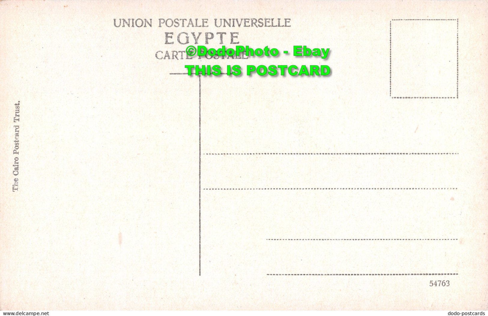 R429116 Alexandria. Avenue Port Kasette. The Cairo Postcard Trust. Egypte - Mundo