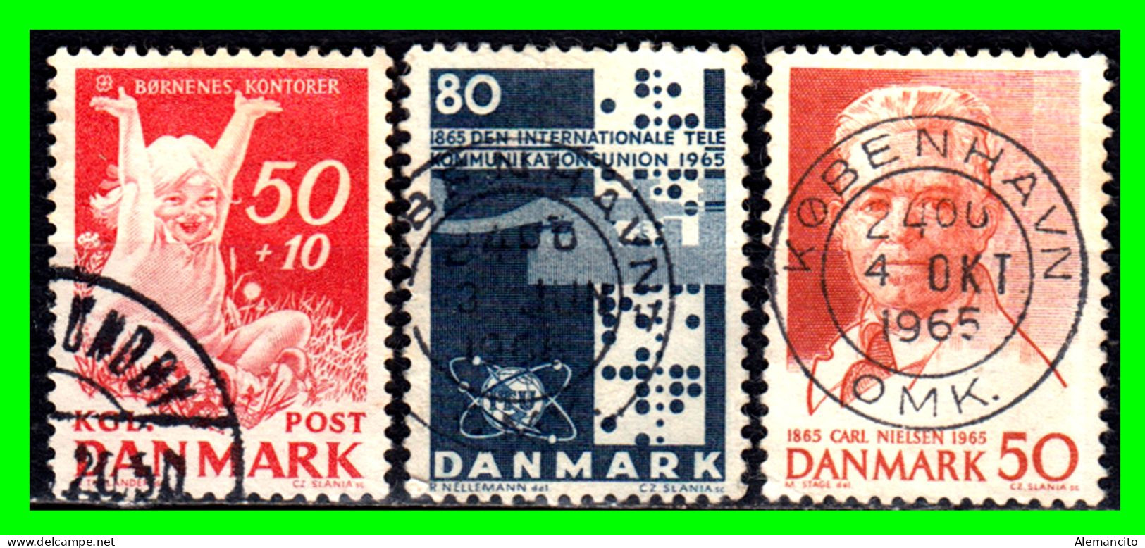 DINAMARCA ( EUROPA ) SELLOS DIFERENTES AÑOS Y VALORES - Used Stamps