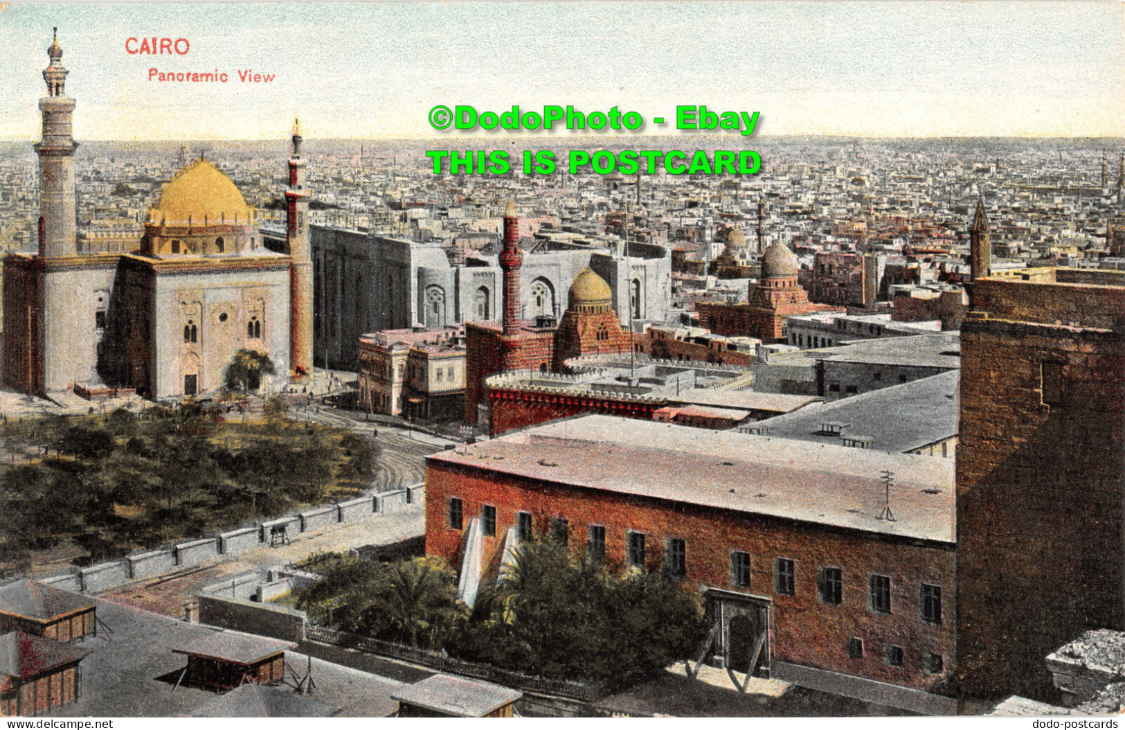 R429118 Cairo. Panoramic View. The Cairo Postcard Trust. Egypte - Mundo