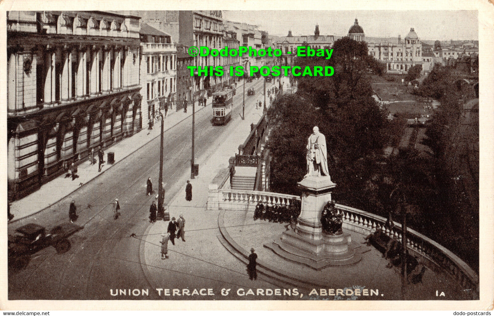 R429521 Union Terrace And Gardens. Aberdeen. 1A. 1949 - Mundo