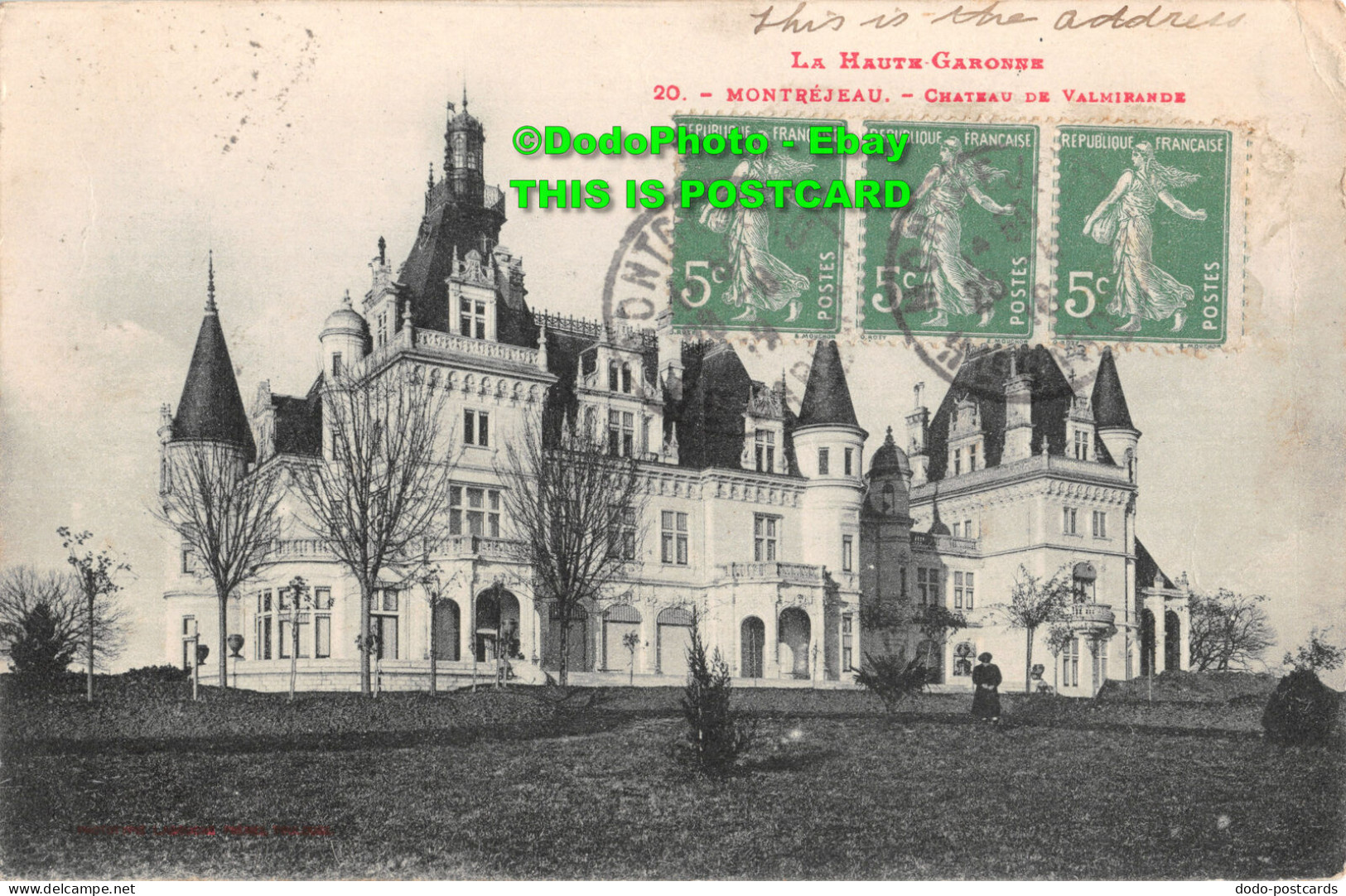 R429524 La Haute Garonne. 20. Montrejeau. Chateau De Valmirande. Labouche Freres - Mundo