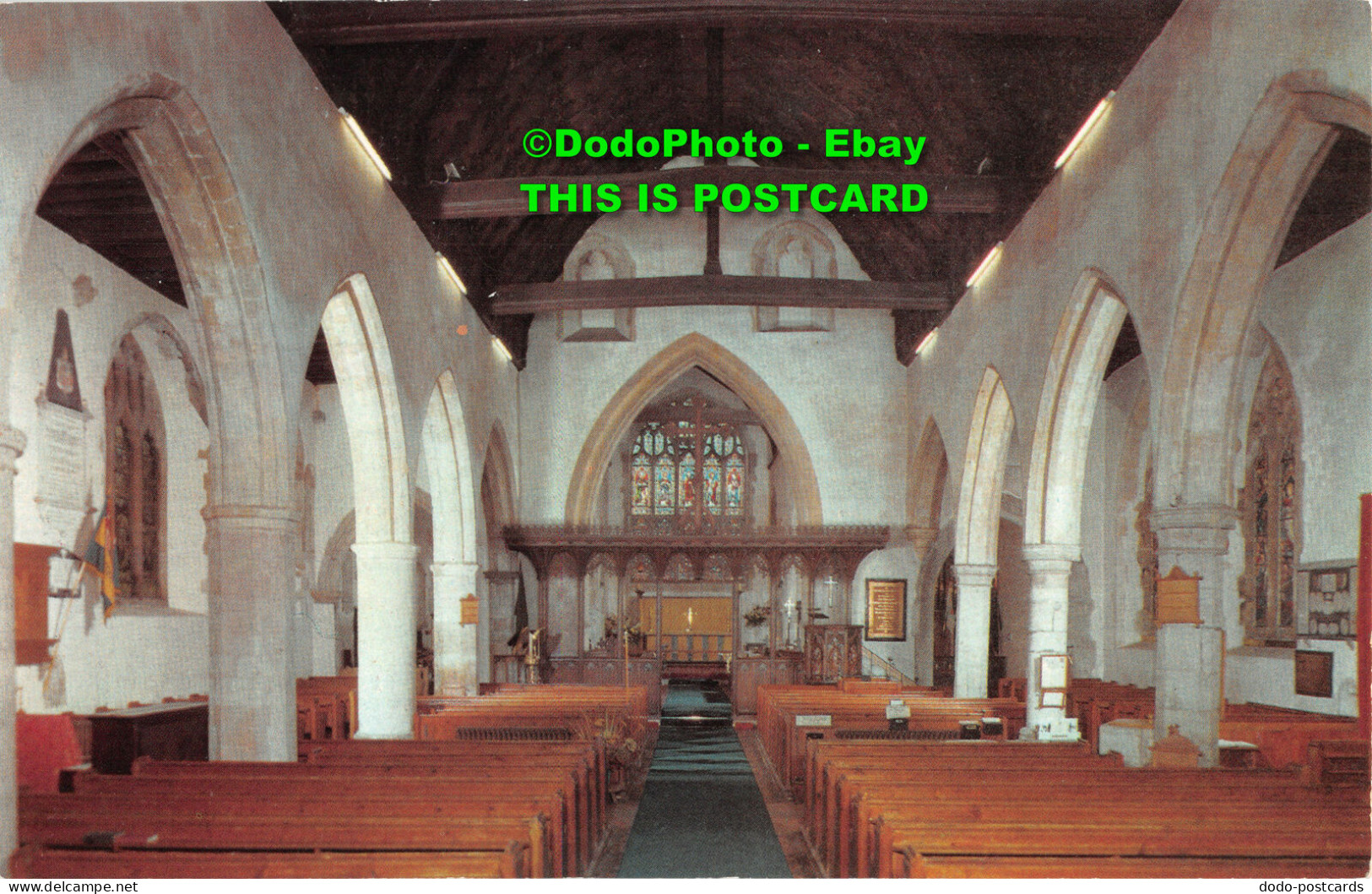 R429528 St. Mildreds Church. Tenterden. Interior Looking East. Built C. 1180 On - Mundo