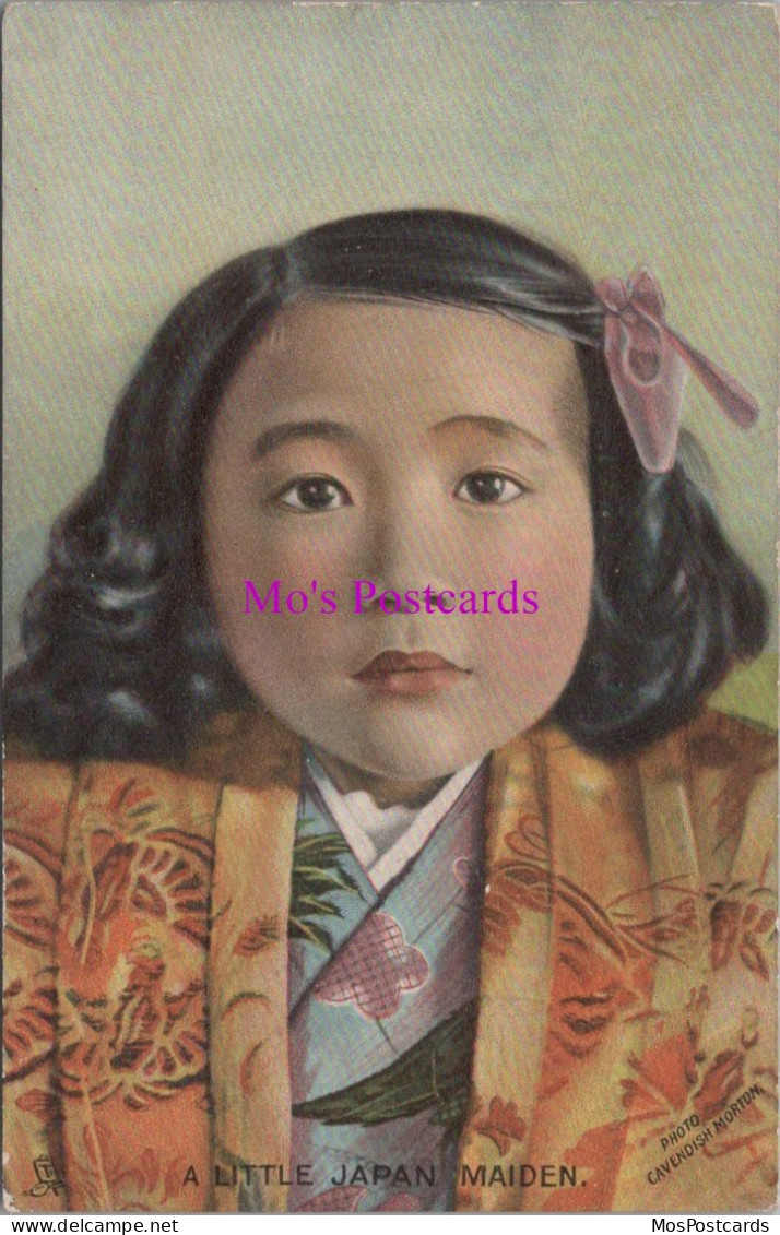 Japan Postcard - A Little Japan Maiden   DZ120 - Sonstige & Ohne Zuordnung