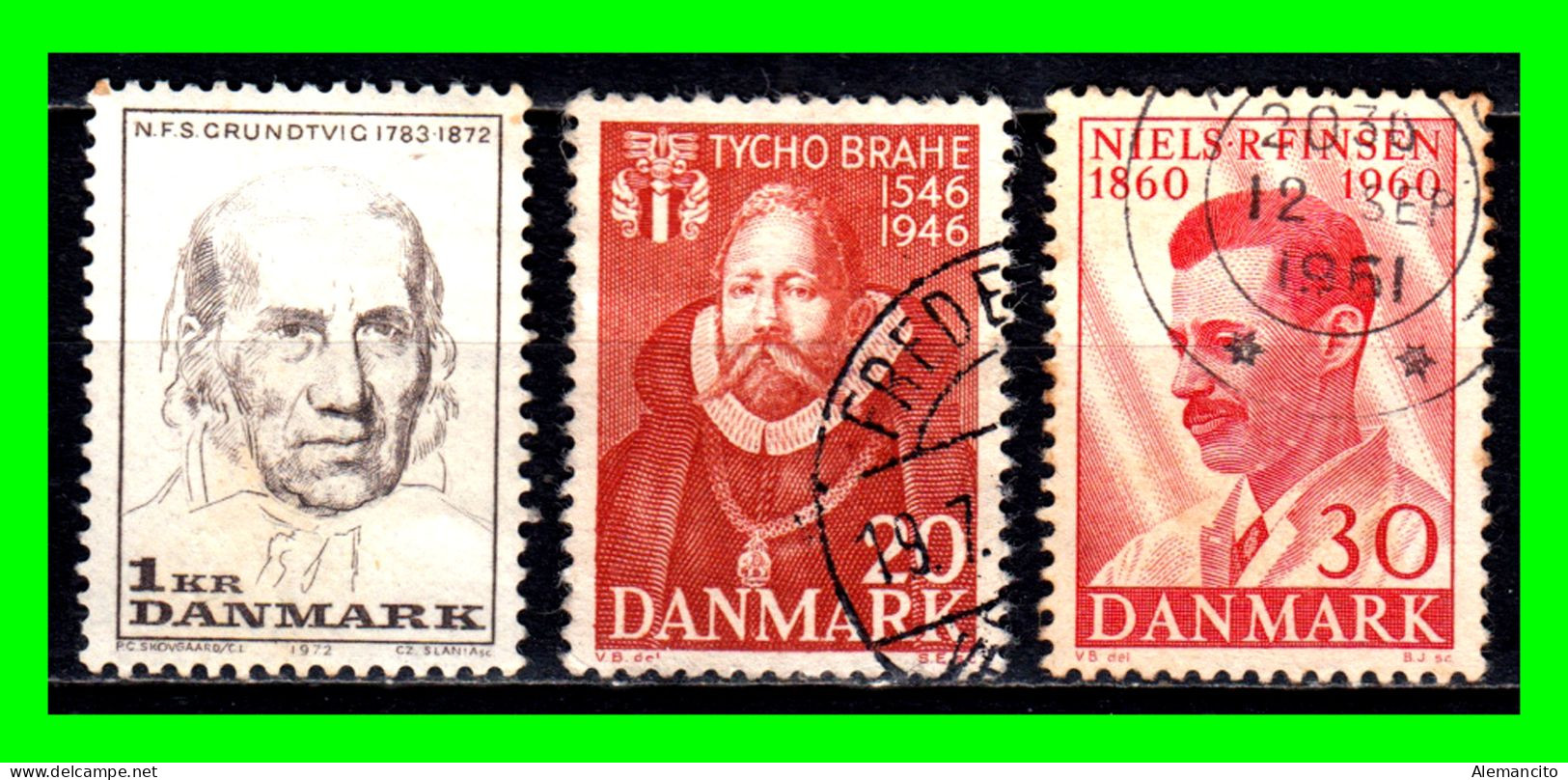 DINAMARCA ( EUROPA ) SELLOS DIFERENTES AÑOS Y VALORES - Used Stamps