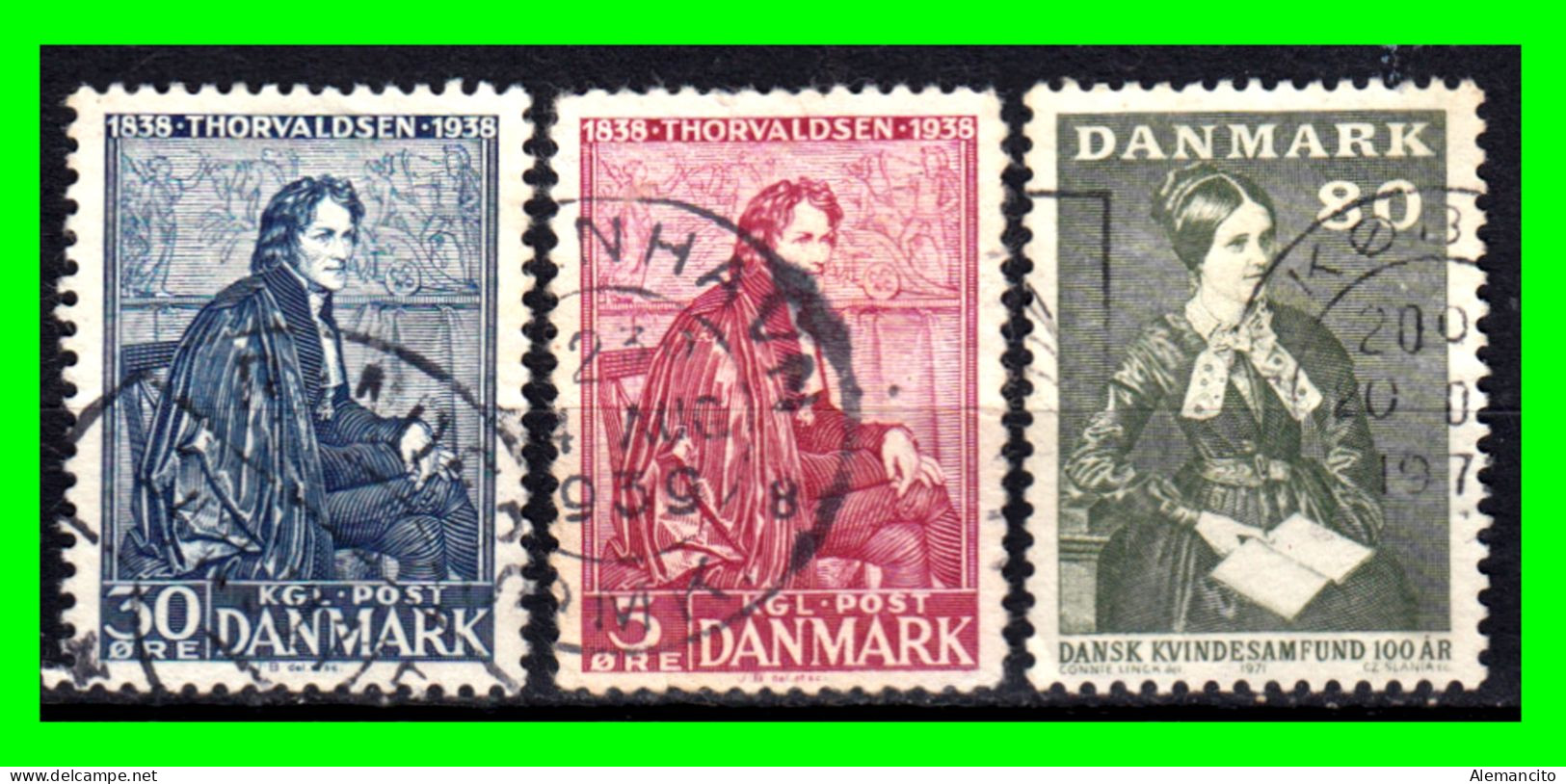 DINAMARCA ( EUROPA ) SELLOS DIFERENTES AÑOS Y VALORES - Used Stamps