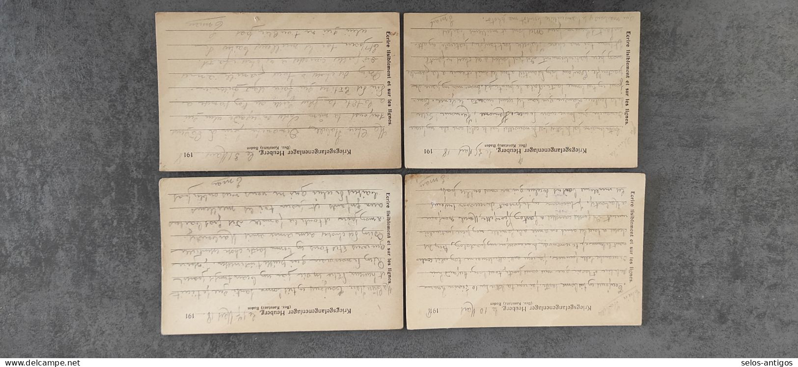 Correspondance 1918 - Documentos