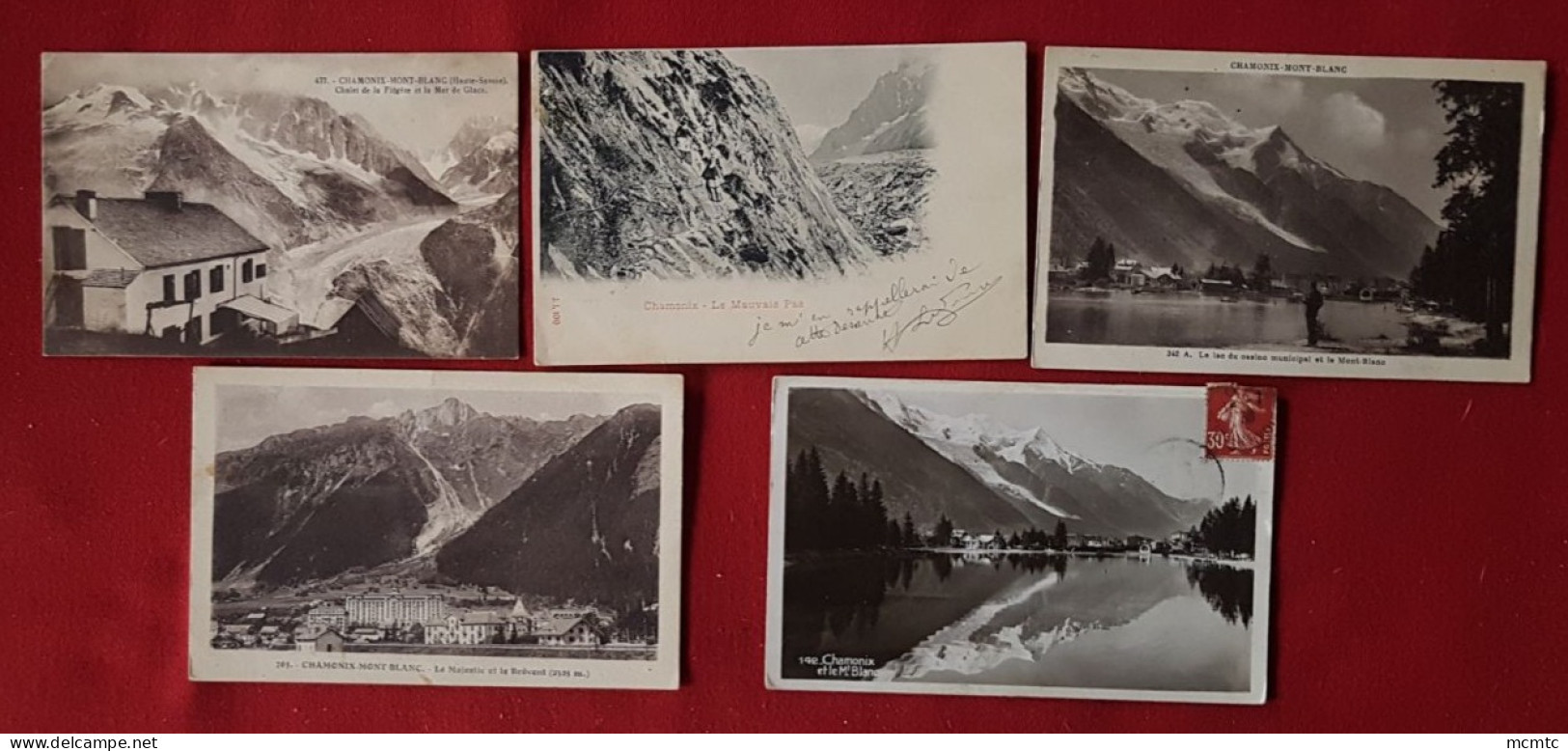 17 Cartes -  Chamonix -( 74 - Haute-Savoie ) - Chamonix-Mont-Blanc