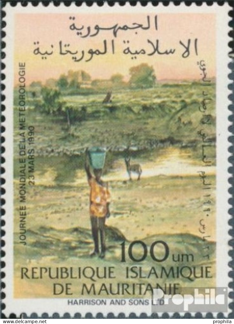 Mauretanien 997 (kompl.Ausg.) Postfrisch 1991 Meteorologie - Mauritanie (1960-...)