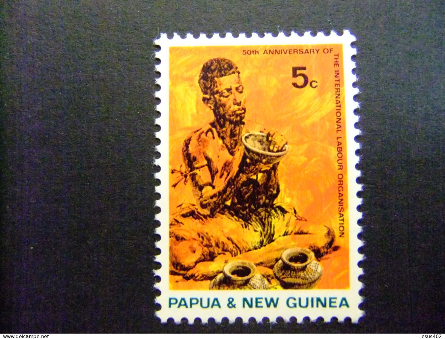 52 PAPUA NEW GUINEA / NUEVA GUINEA 1969 / ORGANIZACION INTERNACIONAL DEL TRABAJO / YVERT 164 MNH - Papoea-Nieuw-Guinea