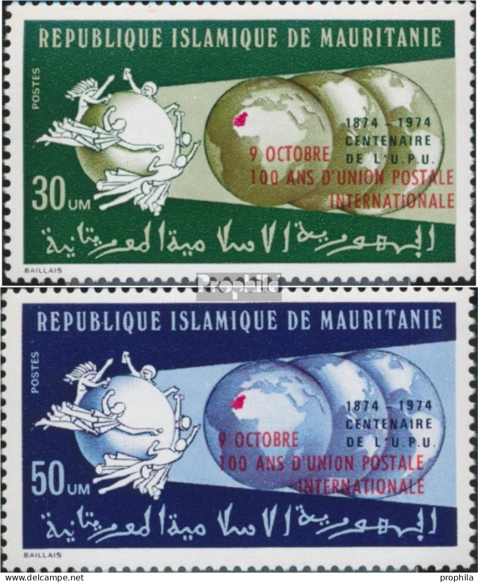 Mauretanien 499-500 (kompl.Ausg.) Postfrisch 1974 UPU - Mauritanie (1960-...)