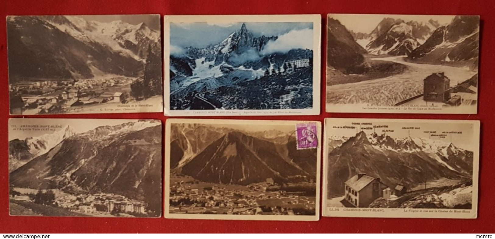 16 Cartes -  Chamonix -( 74 - Haute-Savoie ) - Chamonix-Mont-Blanc