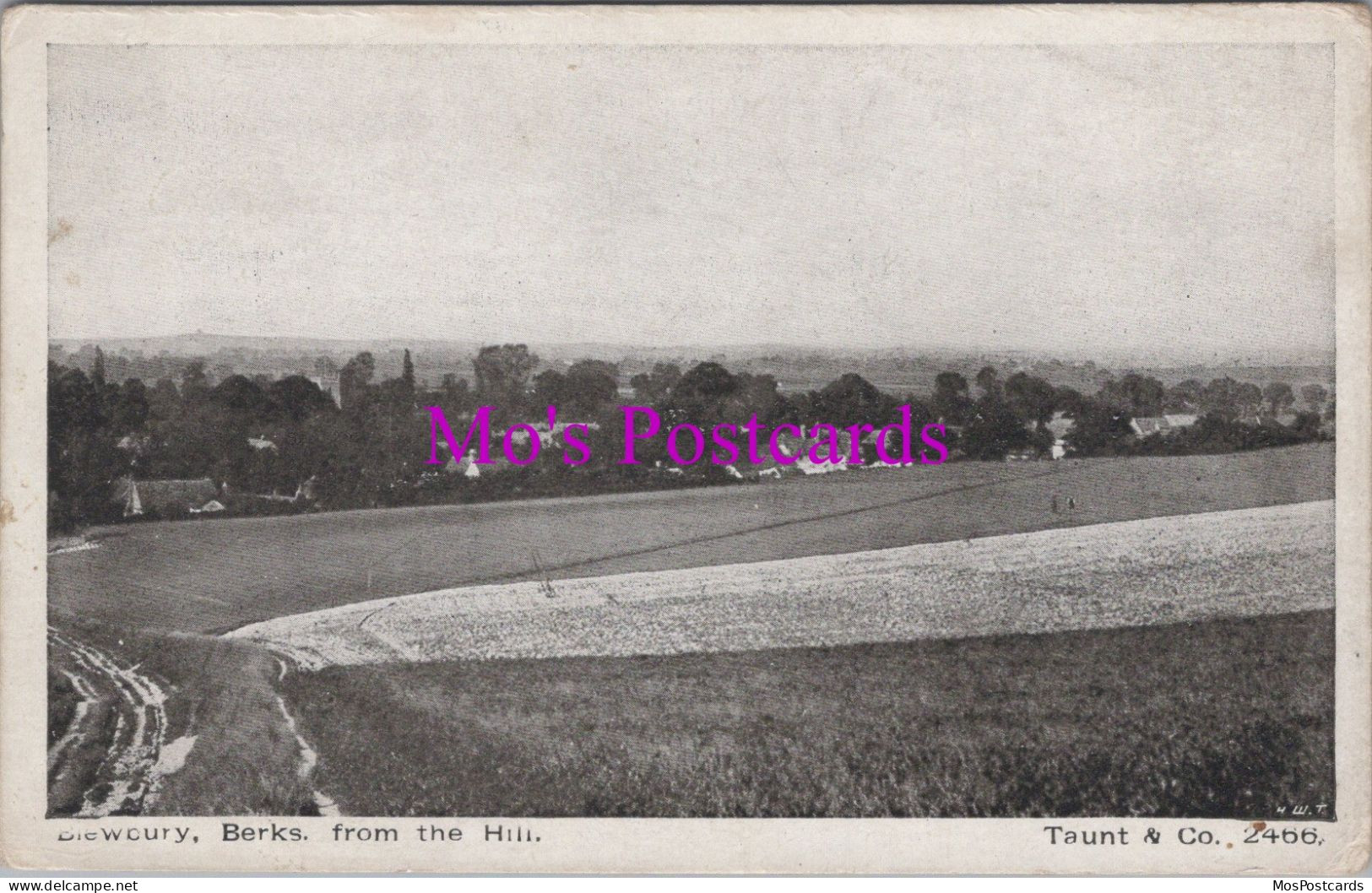 Berkshire Postcard - Blewbury From The Hill   DZ123 - Other & Unclassified