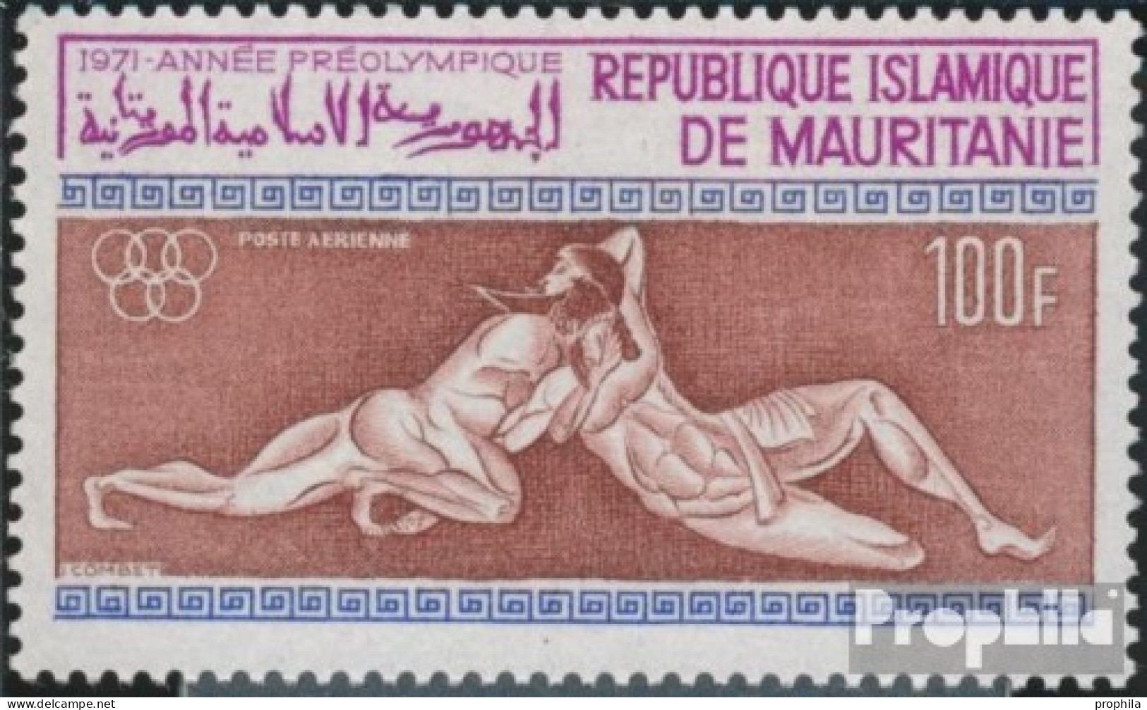 Mauretanien 414 (kompl.Ausg.) Postfrisch 1971 Olympia - Mauritanië (1960-...)