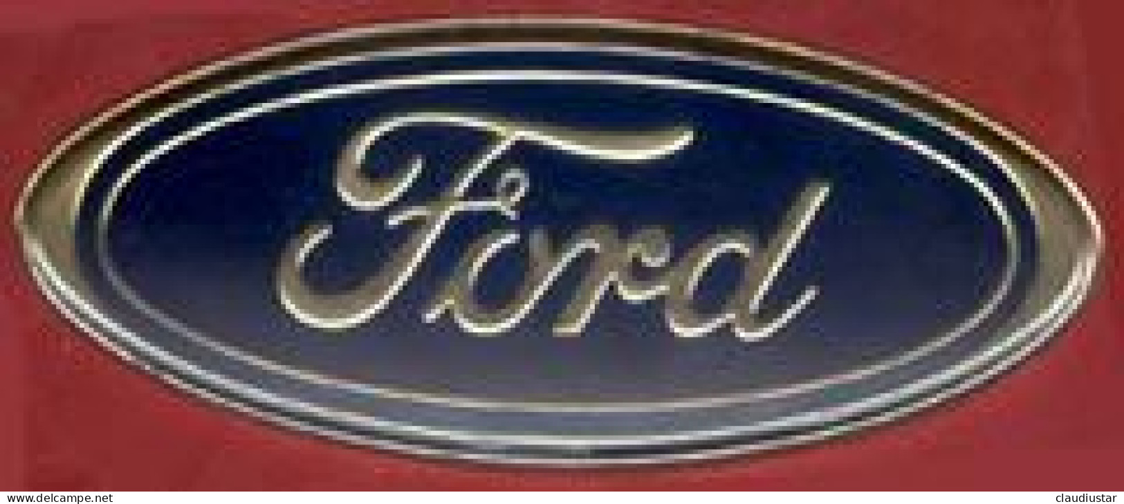 ** APPLIQUE  FORD  +  PORTE - CLEFS   FORD  -  CHERBOURG ** - Key-rings
