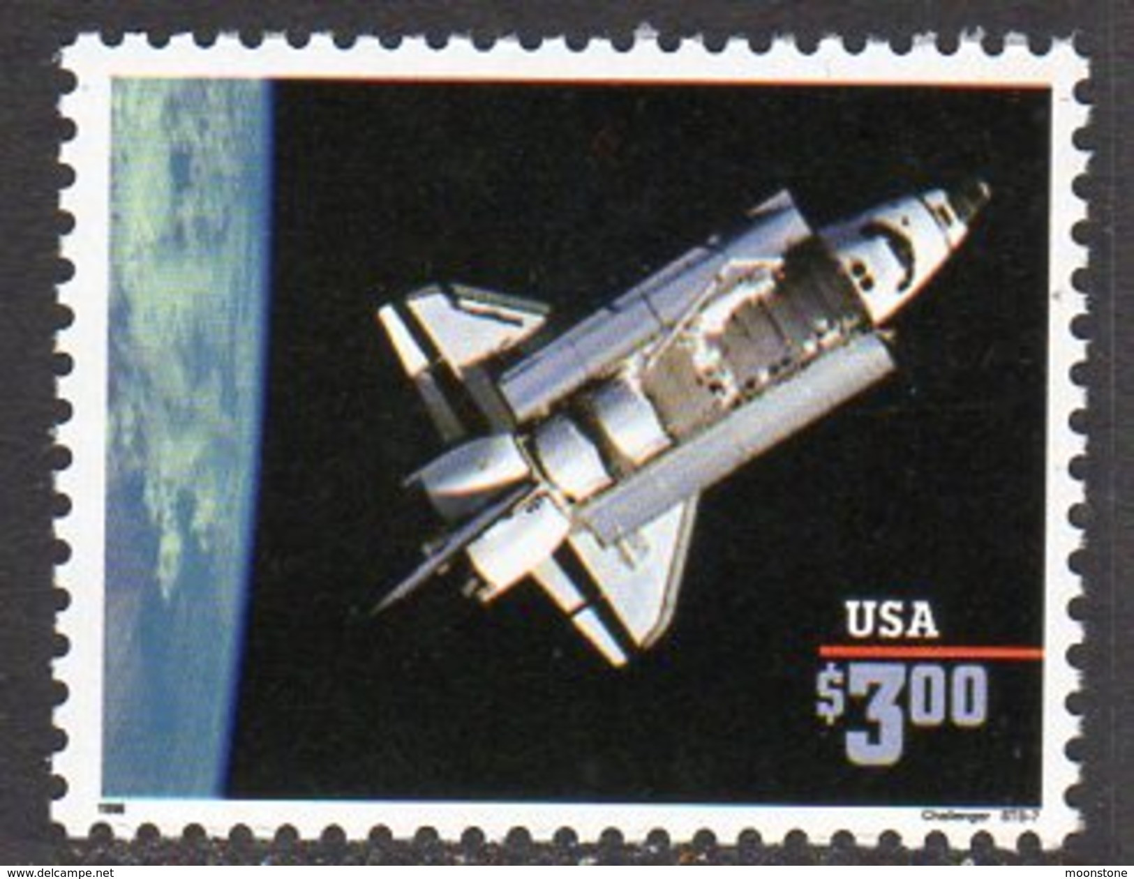 USA 1995 Challenger Space Shuttle, MNH (SG 3057) - Unused Stamps