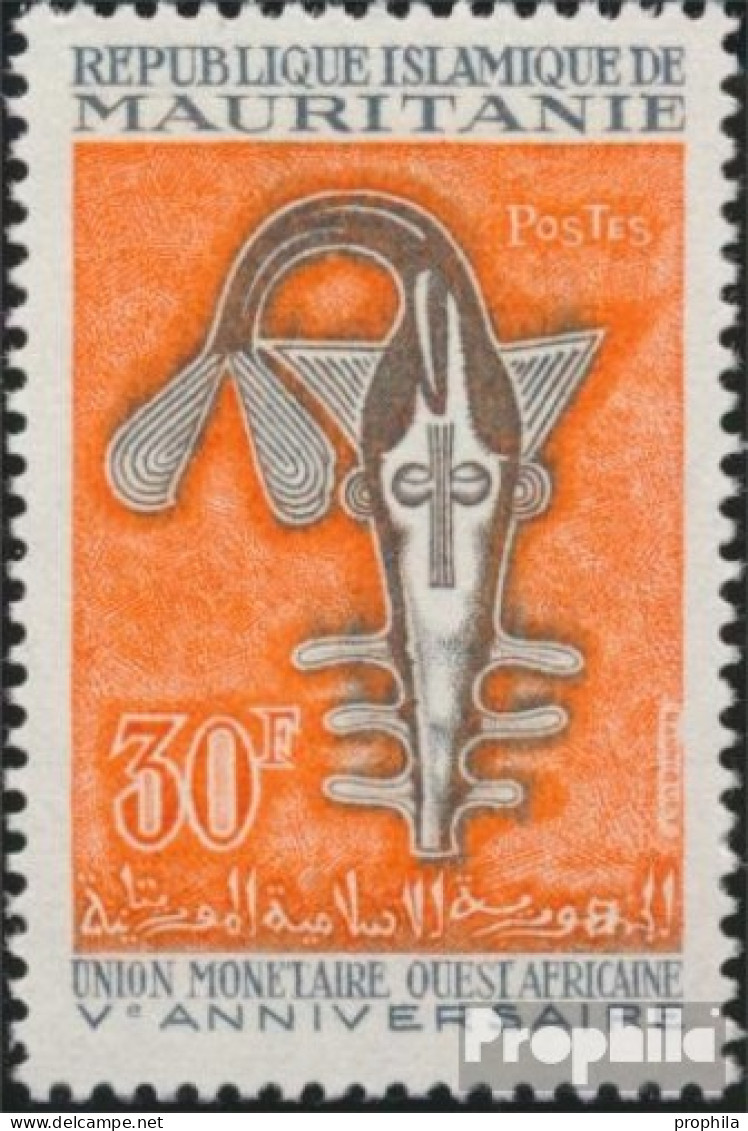 Mauretanien 325 (kompl.Ausg.) Postfrisch 1967 Währungsunion - Mauritanië (1960-...)