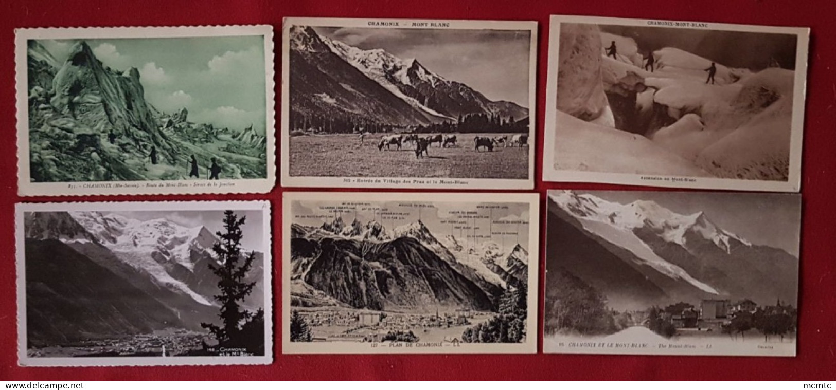 16 Cartes -  Chamonix-Mont-Blanc -( 74 - Haute-Savoie ) - Chamonix-Mont-Blanc