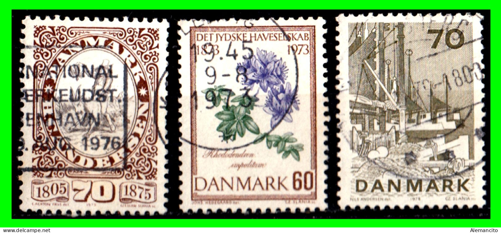 DINAMARCA ( EUROPA ) SELLOS DIFERENTES AÑOS Y VALORES - Used Stamps