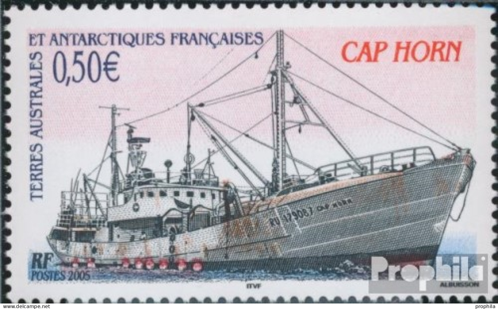 Französ. Gebiete Antarktis 559 (kompl.Ausg.) Postfrisch 2005 Fischereischiff - Unused Stamps