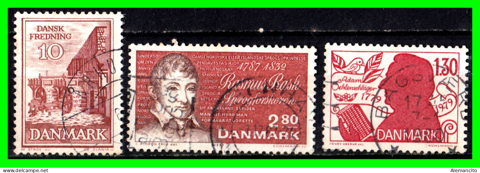 DINAMARCA ( EUROPA ) SELLOS DIFERENTES AÑOS Y VALORES - Used Stamps