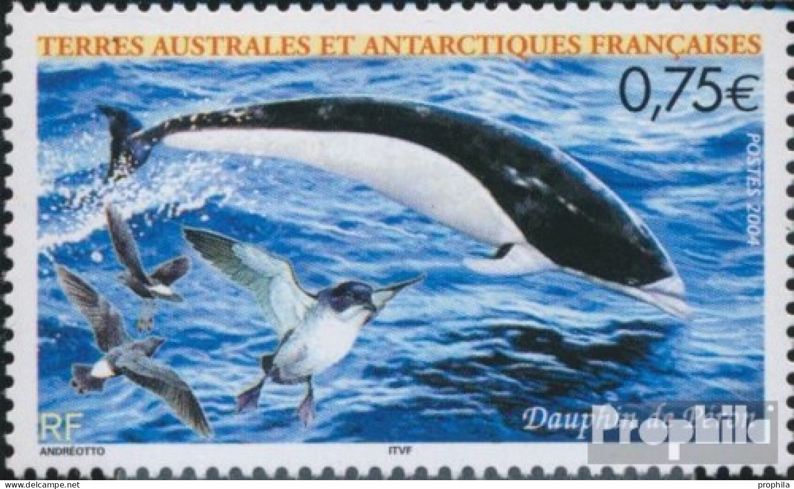 Französ. Gebiete Antarktis 540 (kompl.Ausg.) Postfrisch 2004 Tiere Der Antarktis - Unused Stamps