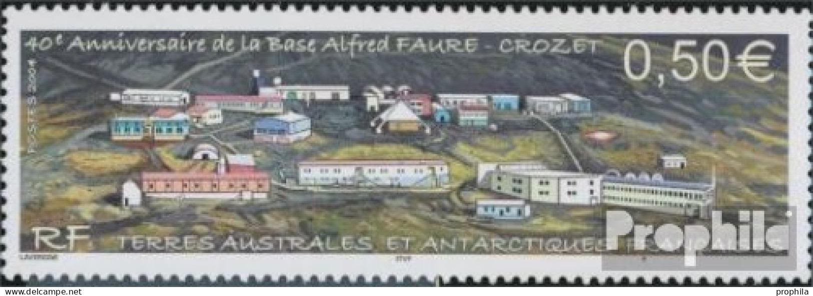 Französ. Gebiete Antarktis 539 (kompl.Ausg.) Postfrisch 2004 Station Alfred Faure - Unused Stamps