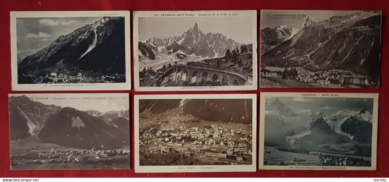 16 Cartes -  Chamonix-Mont-Blanc -( 74 - Haute-Savoie ) - Chamonix-Mont-Blanc