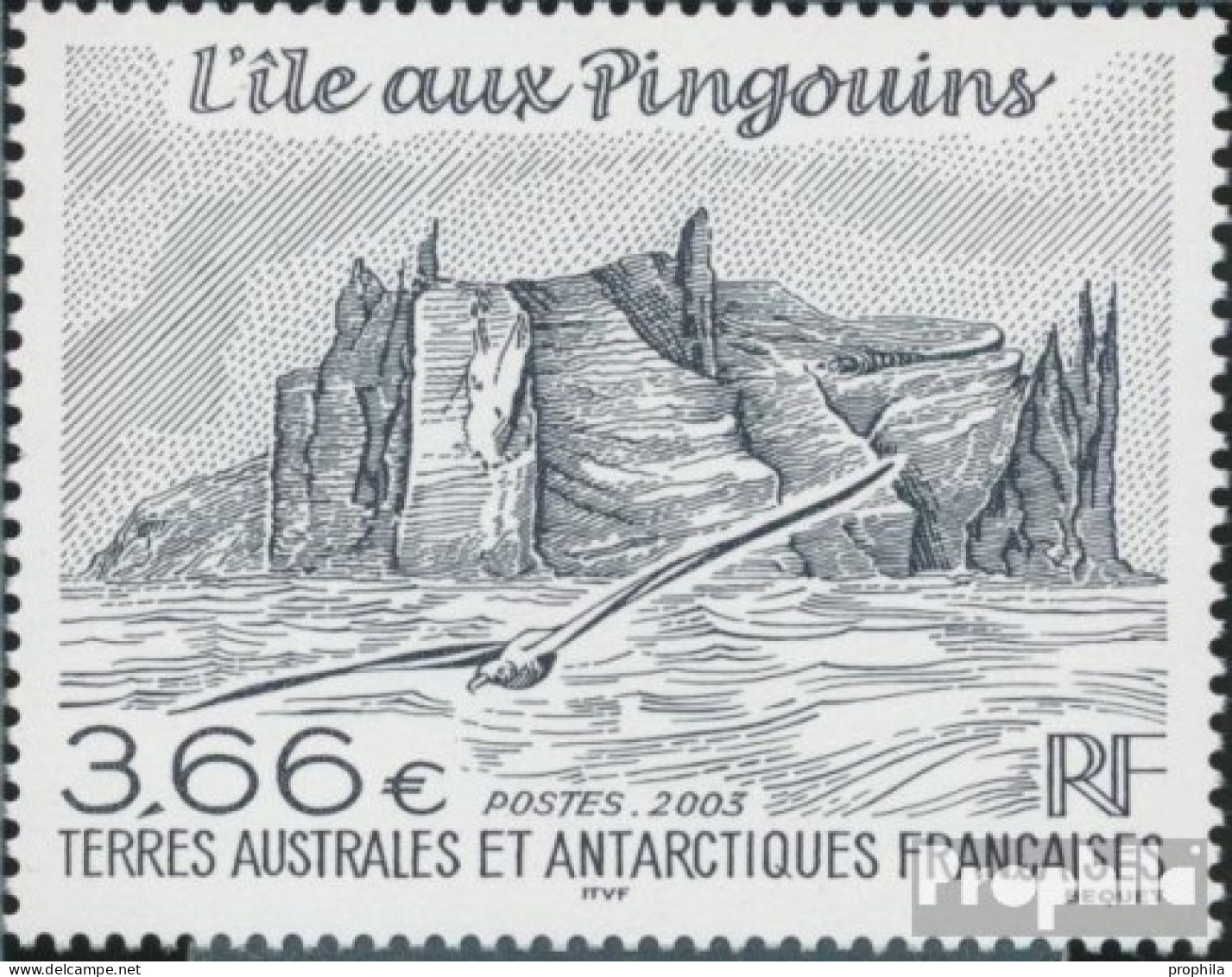 Französ. Gebiete Antarktis 514 (kompl.Ausg.) Postfrisch 2003 Ile Aux Pingouins - Unused Stamps