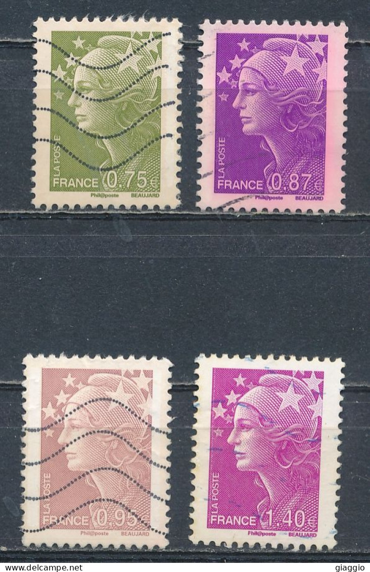 °°° FRANCE 2010 - Y&T N°4473/77 °°° - Used Stamps