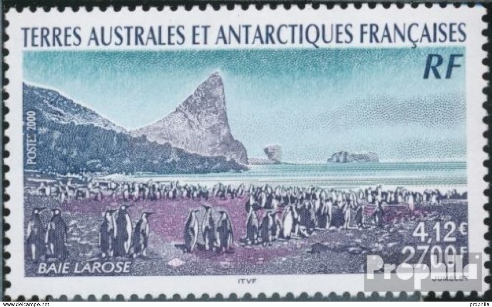 Französ. Gebiete Antarktis 429 (kompl.Ausg.) Postfrisch 2000 Larose Bucht - Ungebraucht