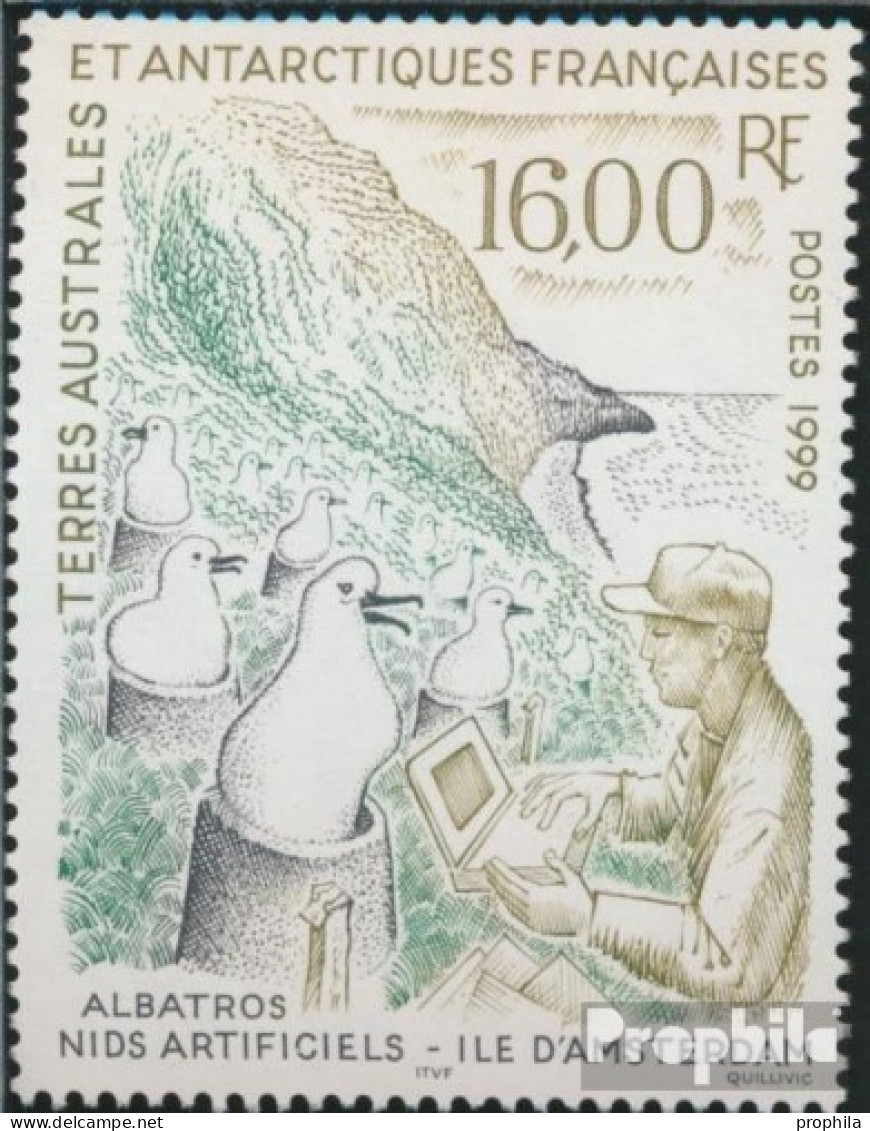 Französ. Gebiete Antarktis 395 (kompl.Ausg.) Postfrisch 1999 Albatrosse - Ungebraucht