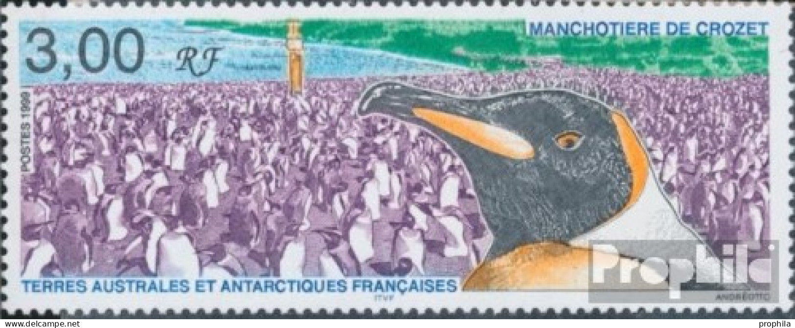 Französ. Gebiete Antarktis 390 (kompl.Ausg.) Postfrisch 1999 Pinguinkolonie - Ongebruikt