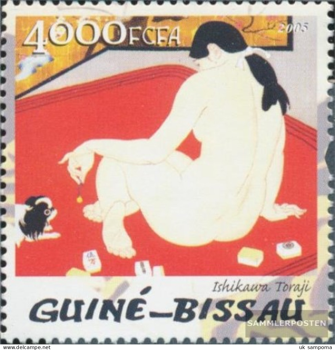 Guinea-Bissau 3113 (complete. Issue) Unmounted Mint / Never Hinged 2005 Japanese Paintings - Guinea-Bissau