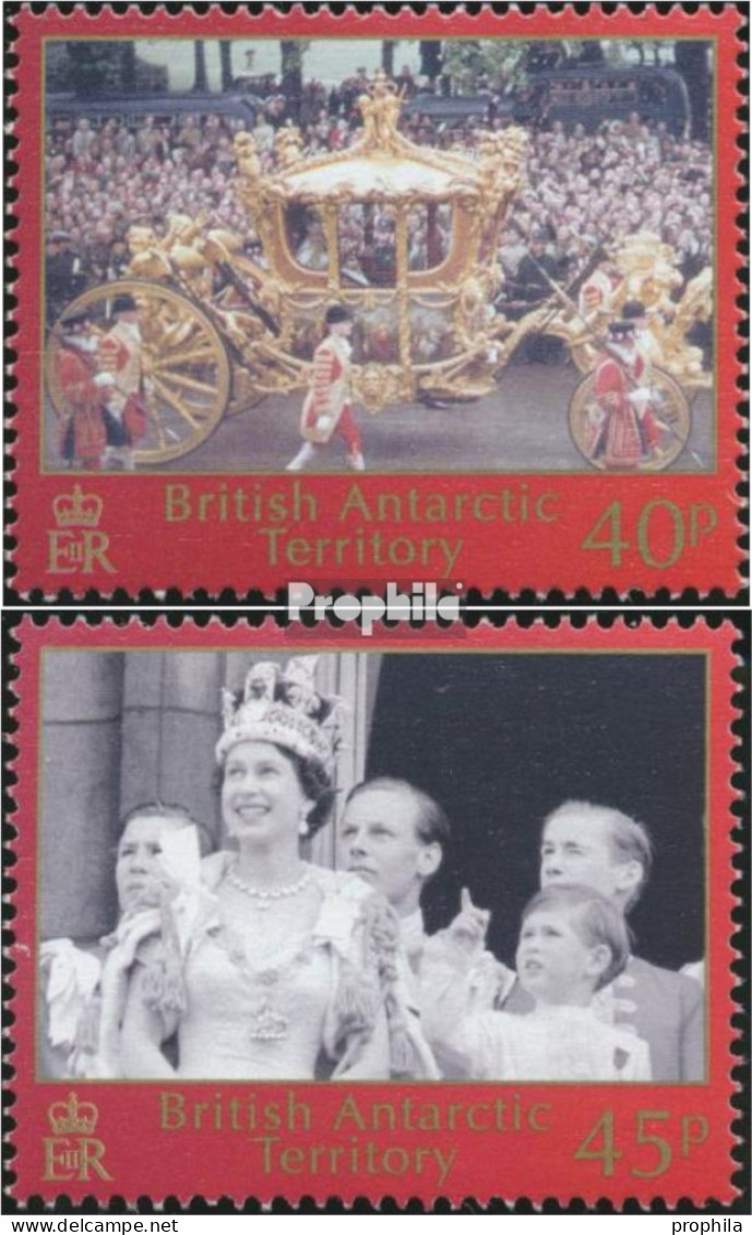 Britische Gebiete Antarktis 348-349 (kompl.Ausg.) Postfrisch 2003 Königin Elisabeth II. - Nuovi