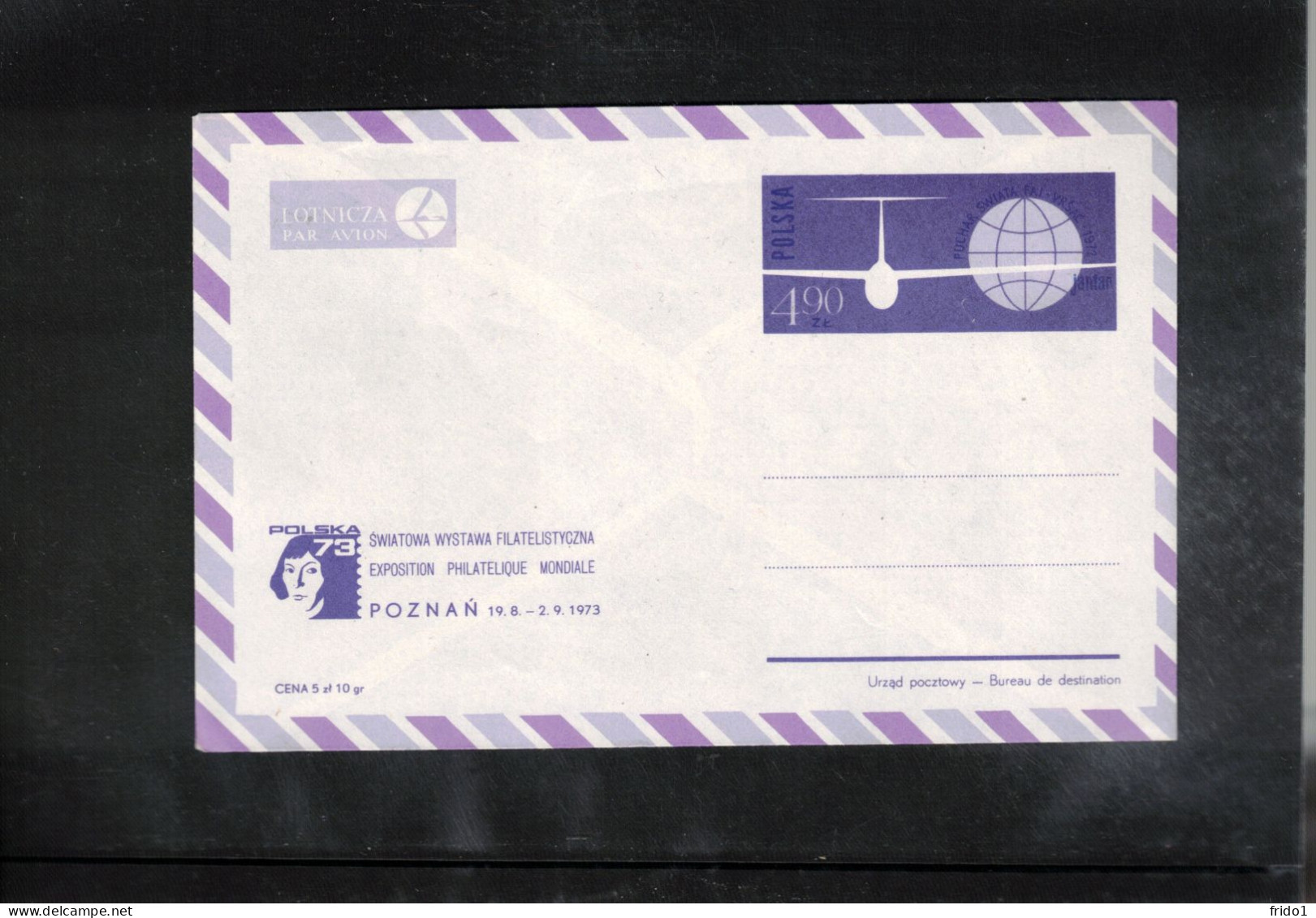 Poland/ Polska 1973 Astronomy Nicolaus Kopernikus - World Philatelic Exhibition Poznan Interesting Airmail Letter - Sterrenkunde